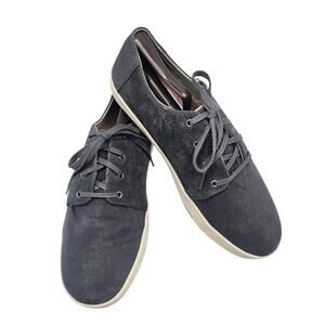 TOMS Men's Payton Forged Iron Nubuck/Hemp Oxford Sneakers Size 10.5